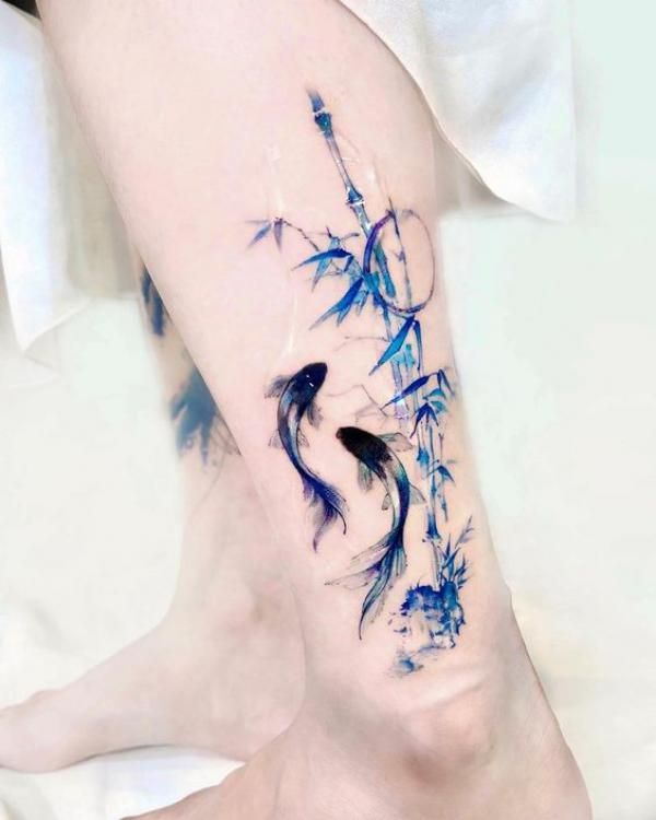 20 Feminine Small Koi Fish Tattoos You will Adore | Art and Design