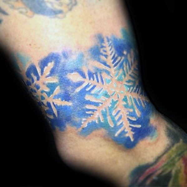 100 Stunning Snowflake Tattoo Designs for Men