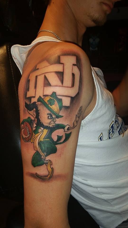 Notre Dame Tattoo