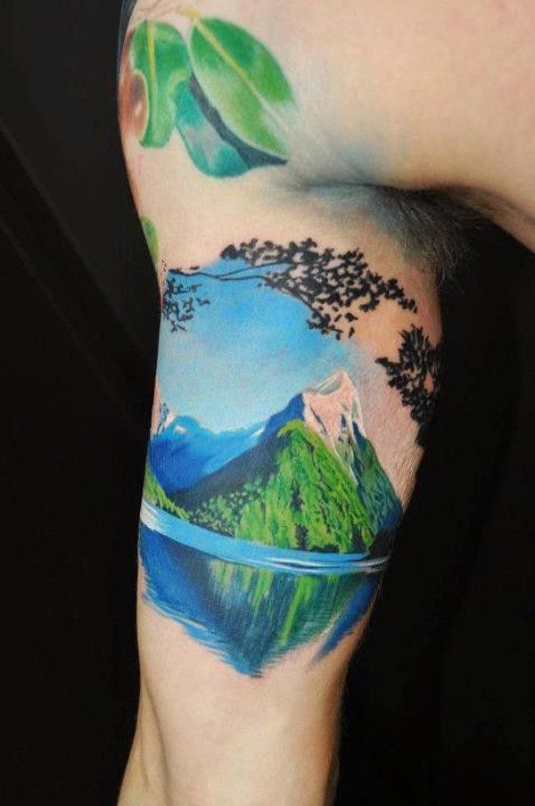 40+ Mountain Tattoo Ideas | Art and Design