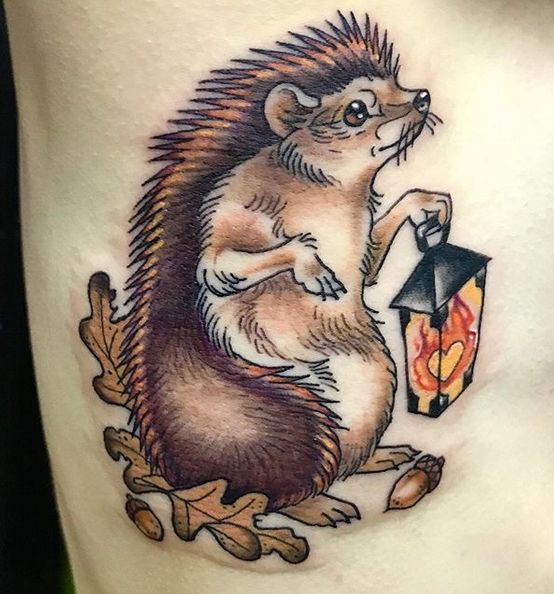 The 14 Coolest Hedgehog Tattoo Designs