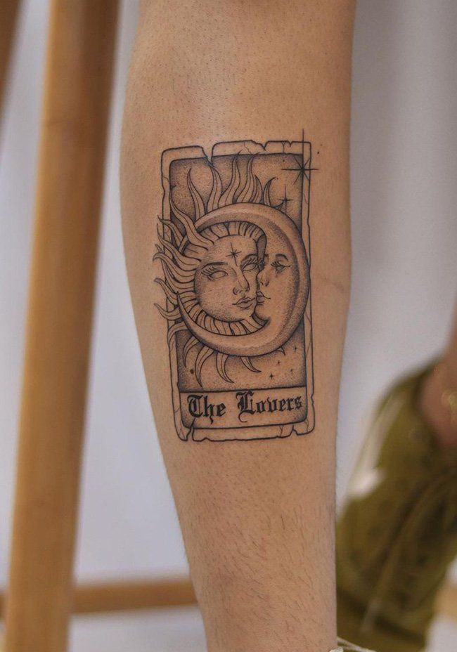100 Stylish Sun And Moon Tattoos With Meanings - The Trend Scout