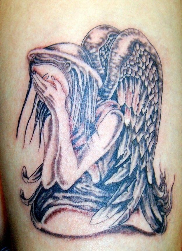 140+ Gorgeous Guardian Angel Tattoos Designs With Meanings (2025)