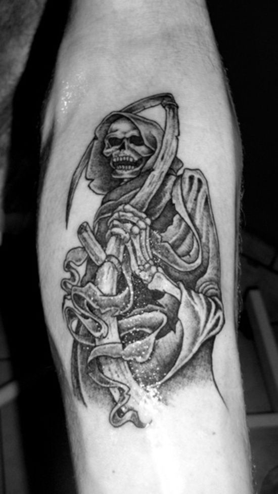 29 Cool Grim Reaper Tattoo Designs