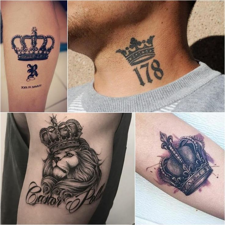 Crown Tattoo for Kings and Queens - Crown Meaning and Designs