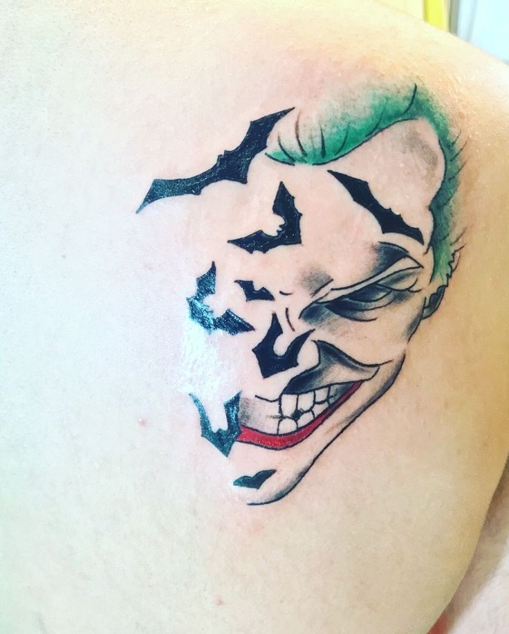 Small Joker Tattoo - Best Tattoo Ideas