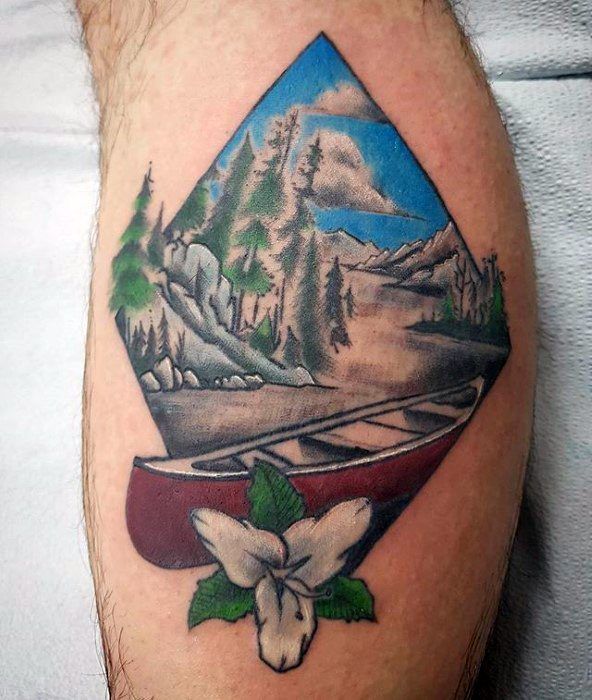 40 Canoe Tattoo Designs for Men | Tattoos, Tattoo designs men, Body art  tattoos