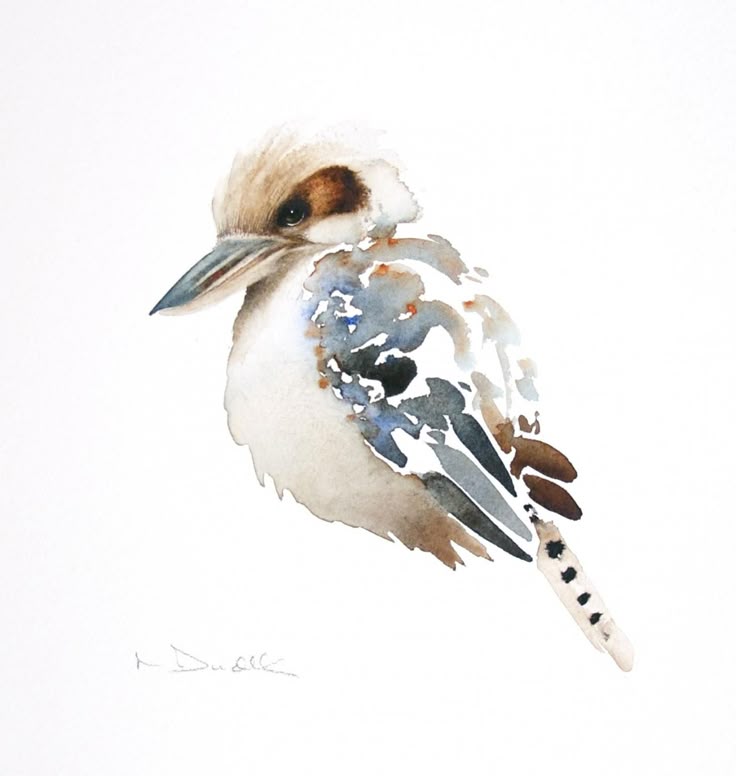 Discover 26 Kookaburra Tattoo and Australian Birds Ideas | australian animals, watercolor kookaburra, kookaburra drawing and more