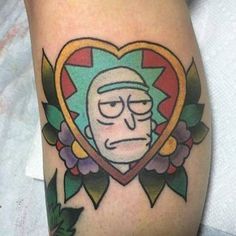 28 Amazing Tattoos Inspired by Rick and Morty