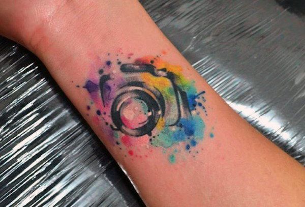 80 Camera Tattoo Designs for Men