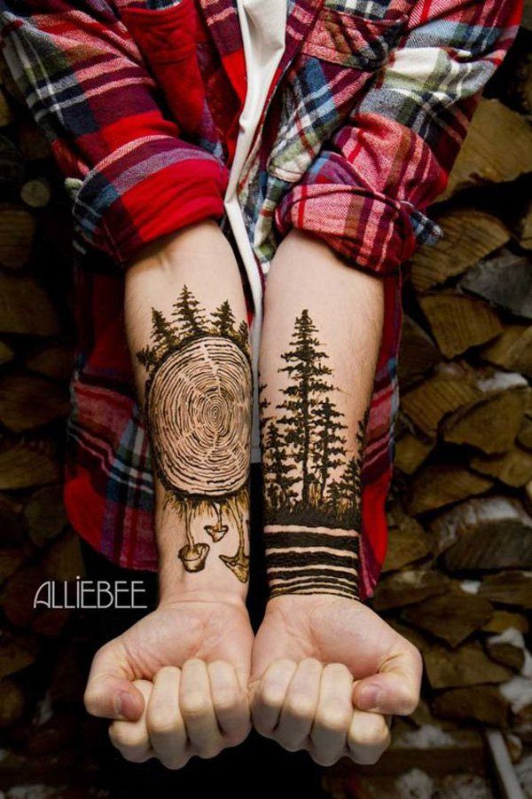 45 Inspirational Forest Tattoo Ideas | Art and Design