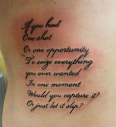20 Eminem/lyric tattoos ideas | lyric tattoos, eminem, eminem tattoo