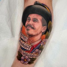Tombstone Doc Holiday Tattoo