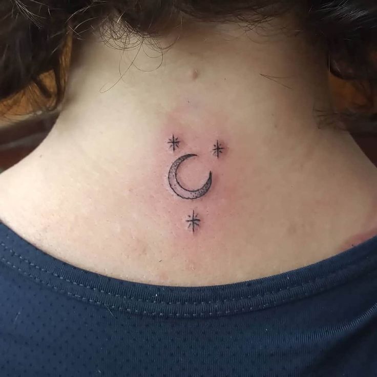 Shining Bright: Cool Moon and Stars Tattoo Ideas