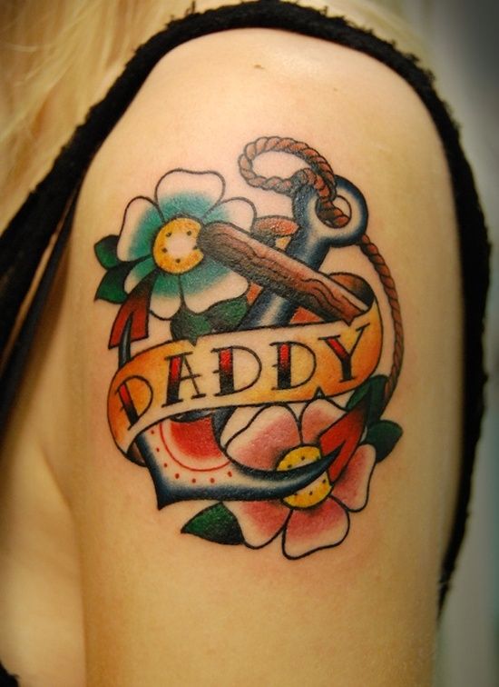 25 Lovely Dad Tattoo Designs
