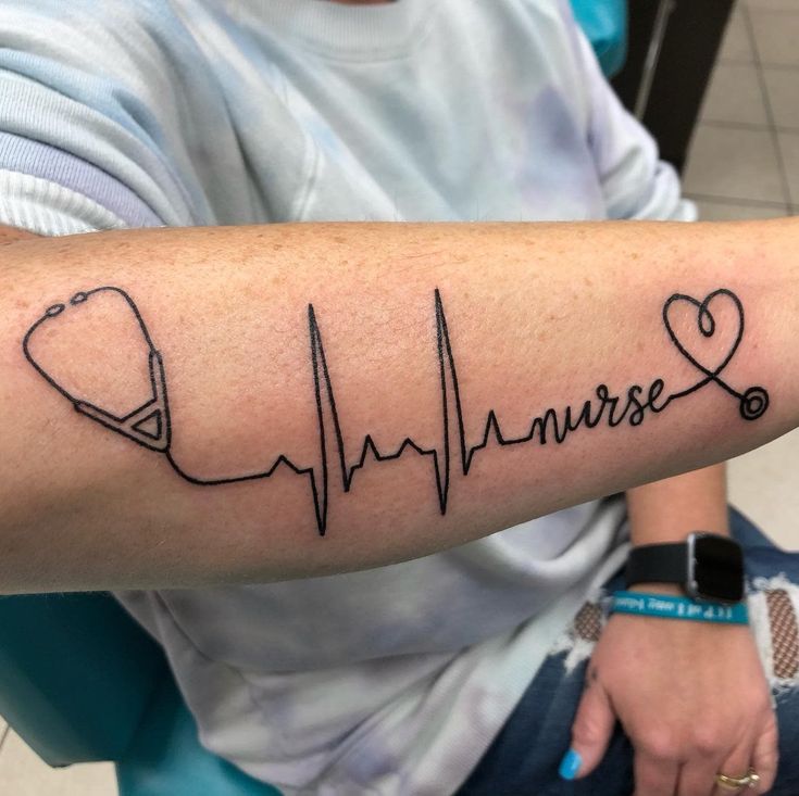 The Top 27 Nurse Tattoo Ideas - [2022 Inspiration Guide]