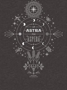 10 Per aspera tatoo ideas | ad astra, tattoos, tattoo fonts