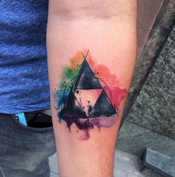 50+ Legend of Zelda Tattoos Ideas (2024) Triforce Designs