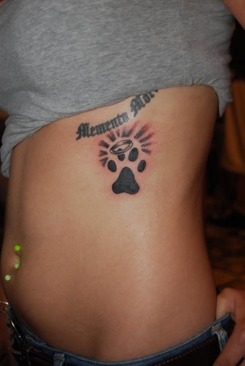 11 Funny Paw Tattoo Designs - Pretty Designs