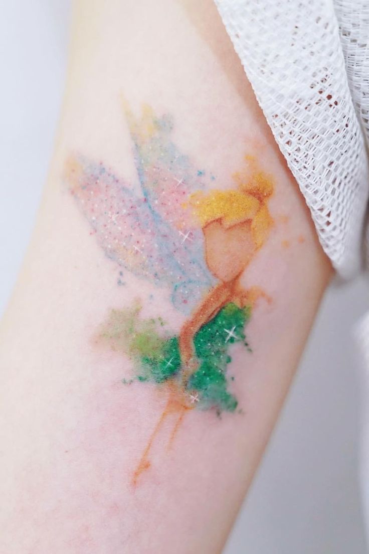 28 Hottest Tinker Bell Tattoo Ideas and Designs