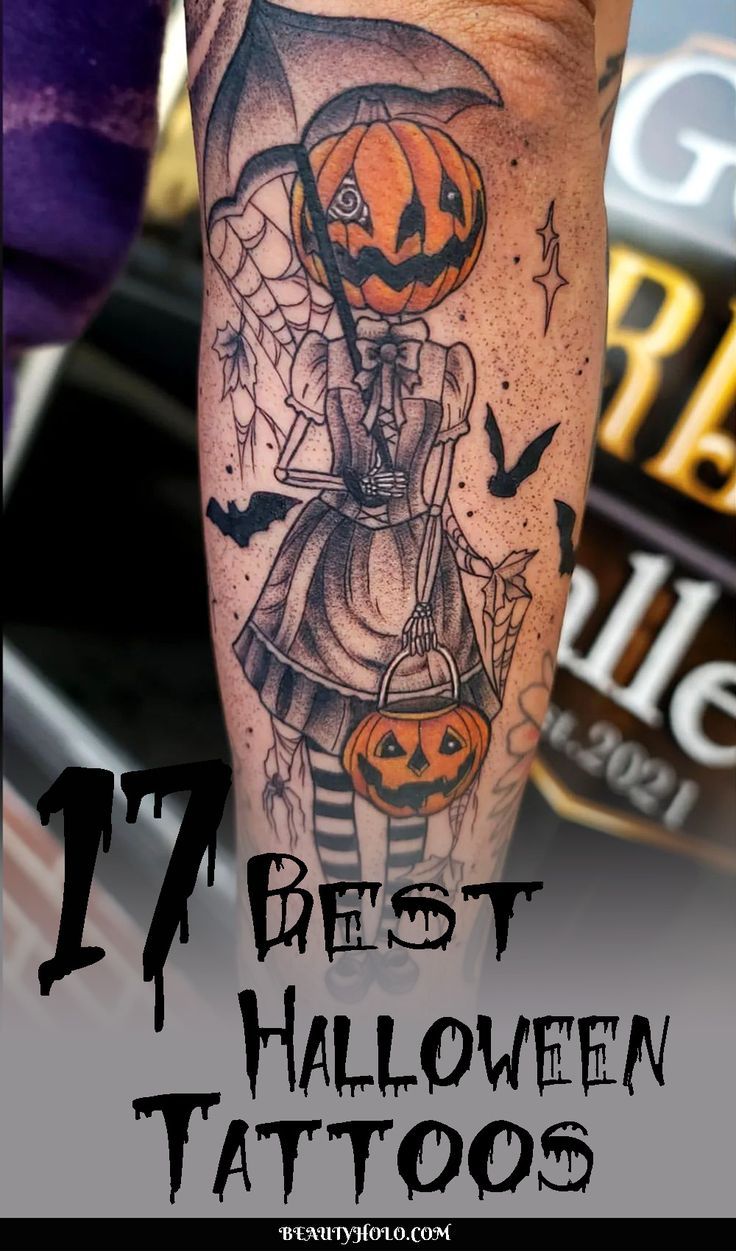 17 Best Halloween Tattoos
