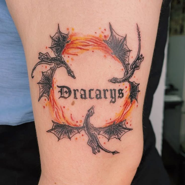 Epic Game of Thrones Dragon Tattoo Ideas