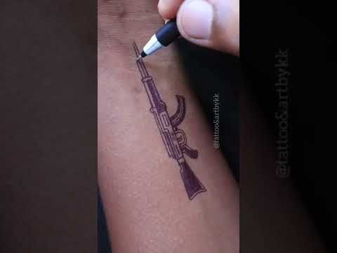 AK47 tattoo #shorts