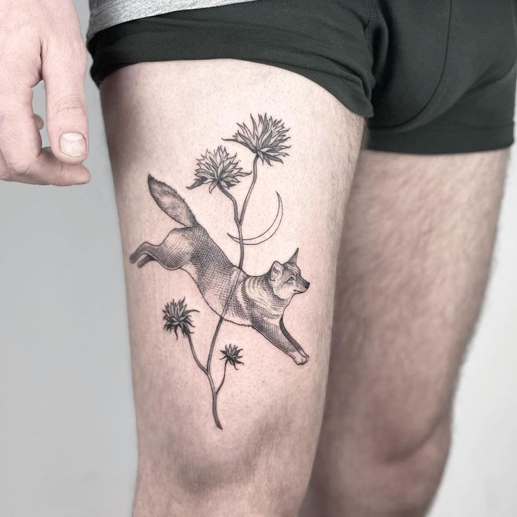 Coyote Tattoo, traditional coyote tattoo, realistic coyote tattoo, simple coyote  tattoo