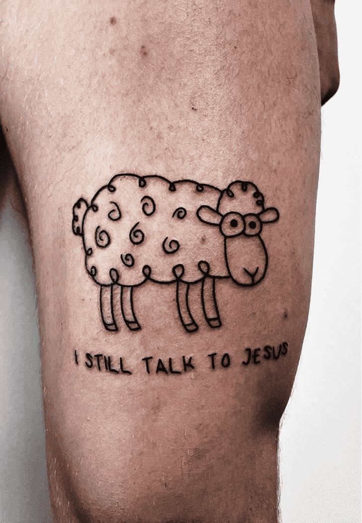 Sheep Tattoo Design Ideas Images
