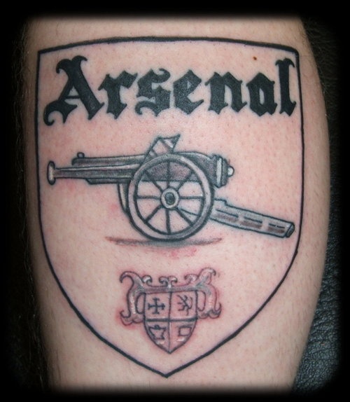 Pin by Samuel on Gunnerz | Soccer tattoos, Arsenal tattoo, Tattoos