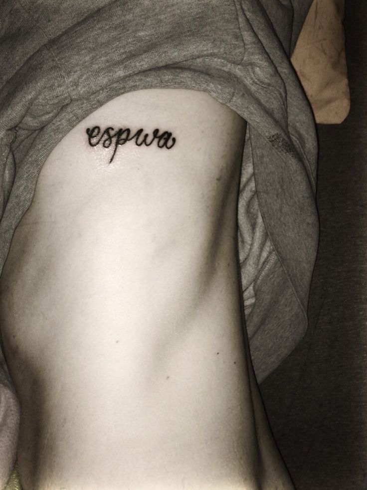 My first tattoo. Espwa means hope in Haitian Creole. My goal in life is to  bring the Haitian community both physical and spiritual hope, by sharing  the Gospel and teaching the children