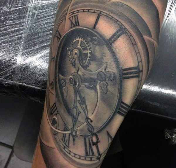 200 Popular Pocket Watch Tattoo Designs & Meanings cool Check more at  http://fabulousdesign.net/pocket-watch-tattoos-meanings/