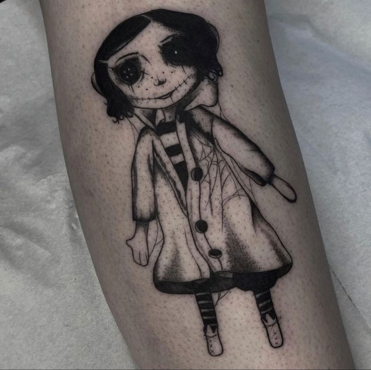 Coraline tattoo