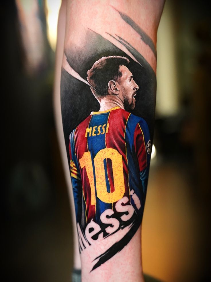 Messi tattoo