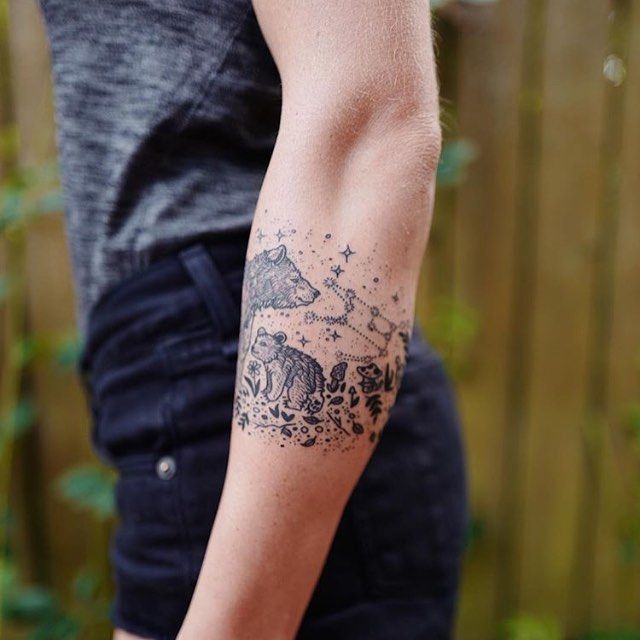 mama bear and cub! 🐻🐻