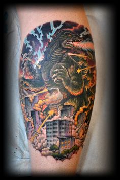 Godzilla Tattoo