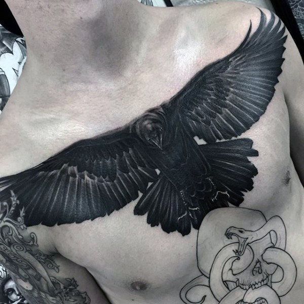 Raven Tattoo Designs: Symbolism and Style Combined