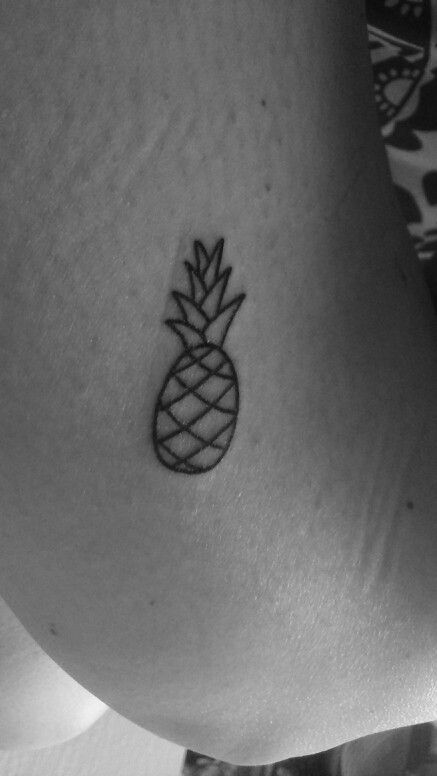Pineapple tattoo