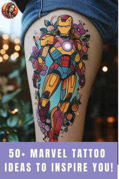 30 Iron Man Tattoo Ideas | iron man tattoo, marvel tattoos, iron man