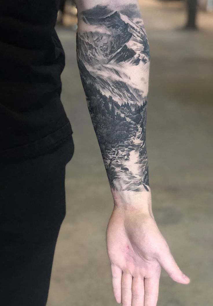 Nature Forearm Tattoo | 45 Best Forearm Tattoos For Men