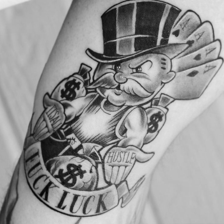 Pin by michael j on Traditional tattoo | Money tattoo, Money bag tattoo, Tattoo  designs men