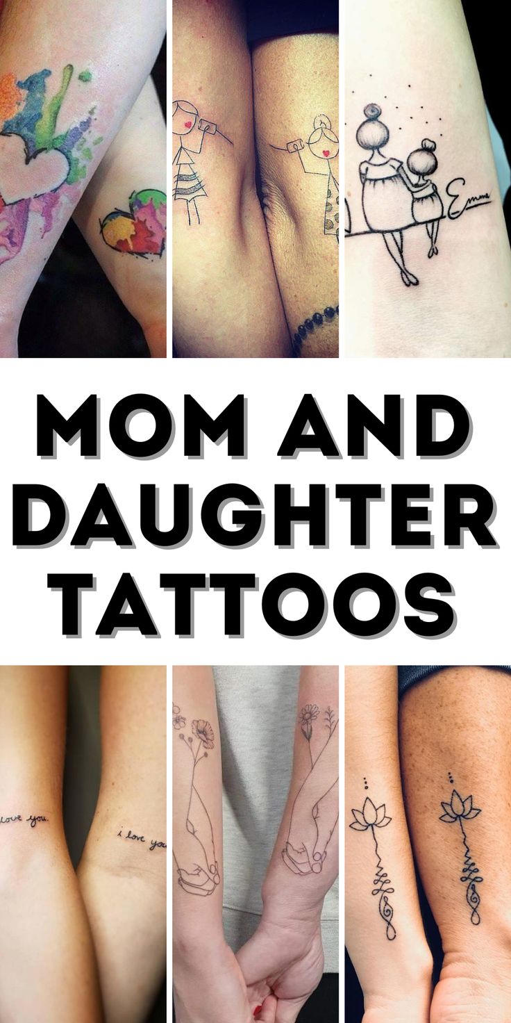 Captivating Mom and Daughter Tattoo Ideas: Unique and Meaningful Designs