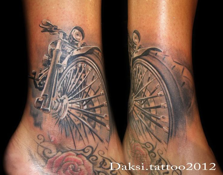 harley davidson tatttoos | Harley Davidson tattoo by ~Daksi on deviantART