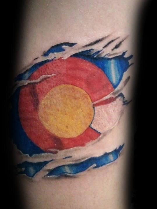 50 Cool Colorado Tattoos for Men