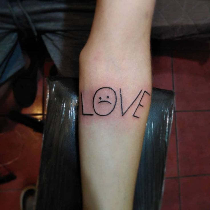 Lil Peep tattoo