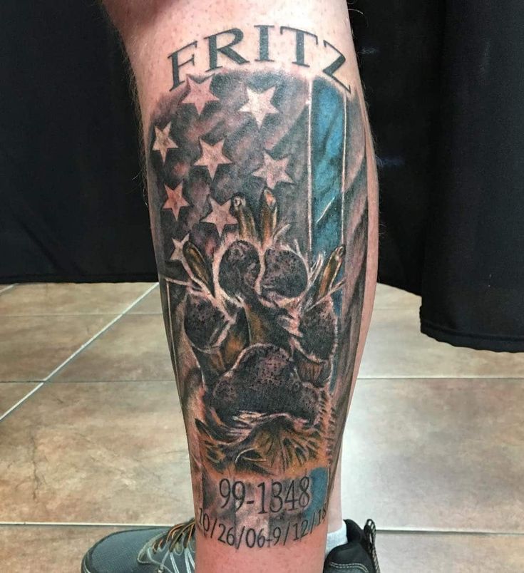 101 Amazing Police Tattoos For 2024!