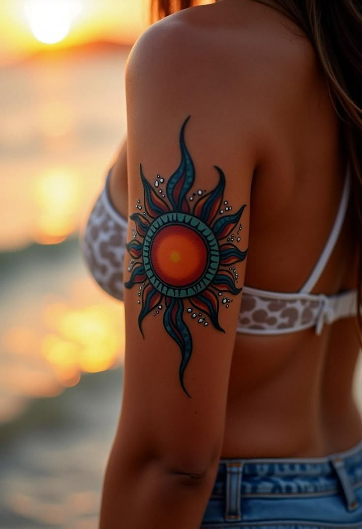 Sun Tattoo Ideas And Meanings - Artful Ink