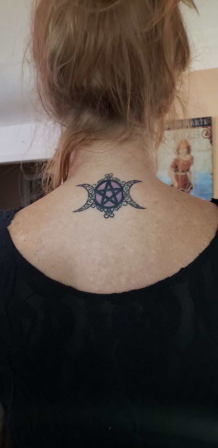 My triple moon goddess tattoo | Goddess tattoo, Tattoo designs, Moon tattoo  designs
