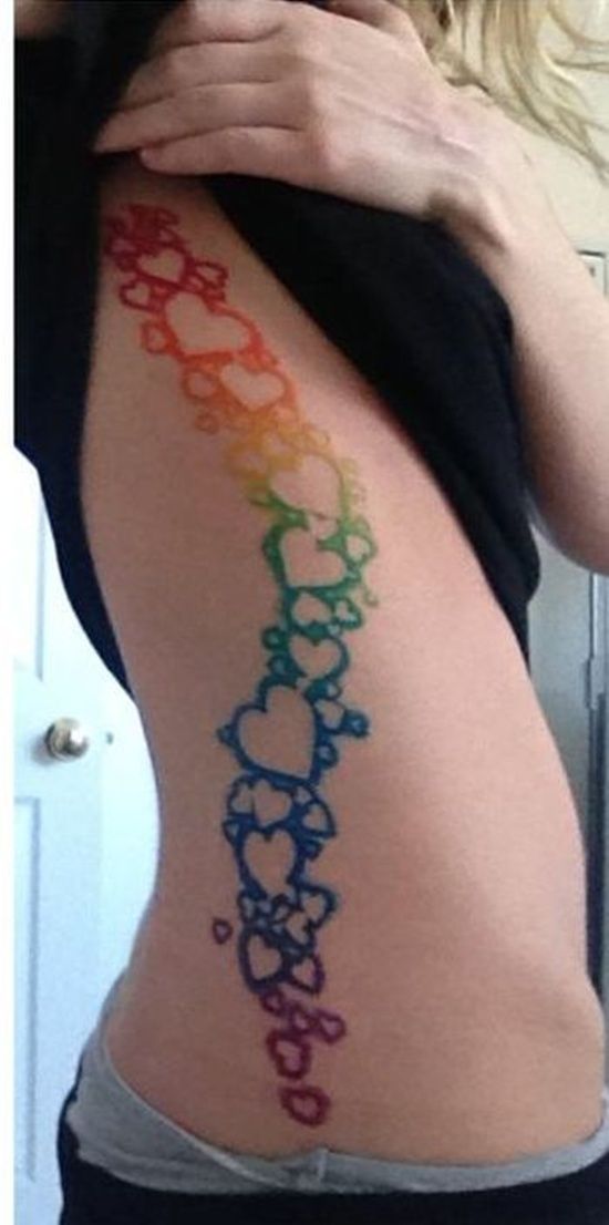 45 Rainbow Tattoos for the Colourful You