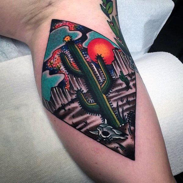 70 Cactus Tattoo Designs for Men